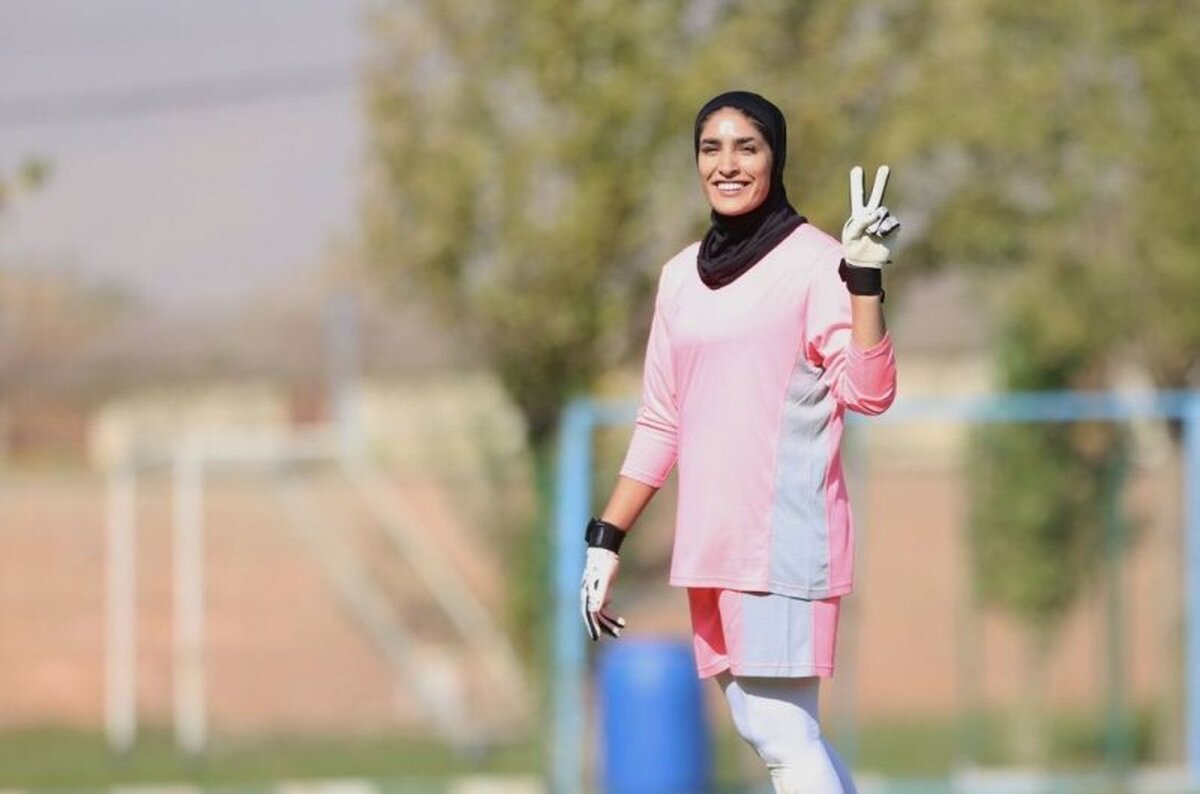 پیام احساسی ملی پوش فوتبال بانوان در حمایت از ایران