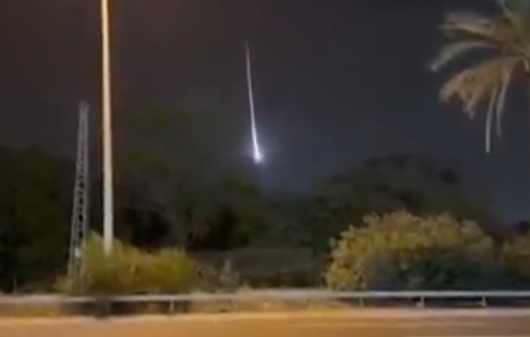 اصابت موشک ایرانی به سرزمین‌های اشغالی