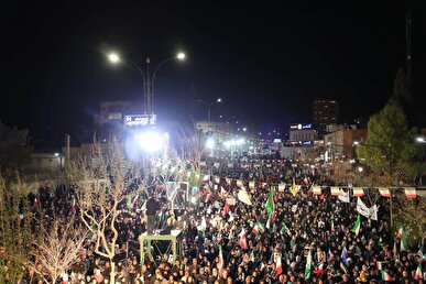 دسته‌های عزاداری مردم سمنان در شام شهادت مولای متقیان+ فیلم