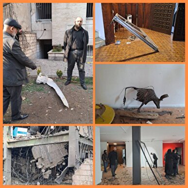 پیام دفتر هنر‌های تجسمی وزارت فرهنگ/ برای جامعه هنری؛ در سوگ نگارخانه‌ای که زخم خورد