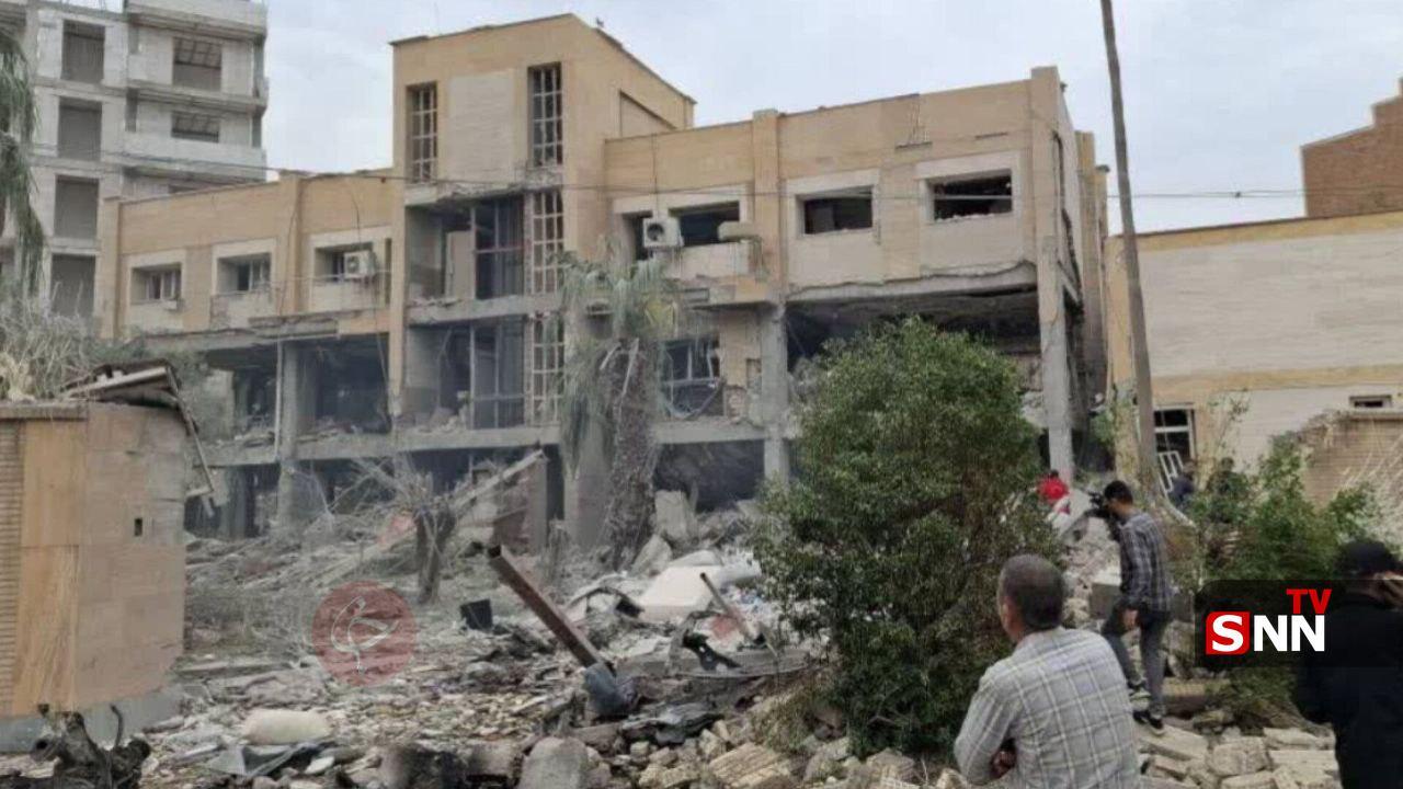 حمله هوایی جنایتکاران آمریکایی-صهیونی به منطقه مسکونی گلستان اهواز / ۲ شهید و ۵ مجروح+فیلم