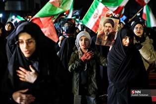 مراسم احیاء شب بیست و سوم ماه رمضان در میدان هفت تیر