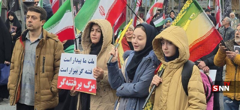 حضور خانوادگی در راهپیمایی روز قدس + عکس