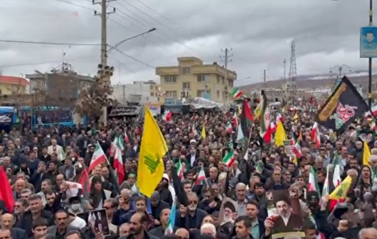 تصاویری از خروش مردم یاسوج در راهپیمایی روز قدس