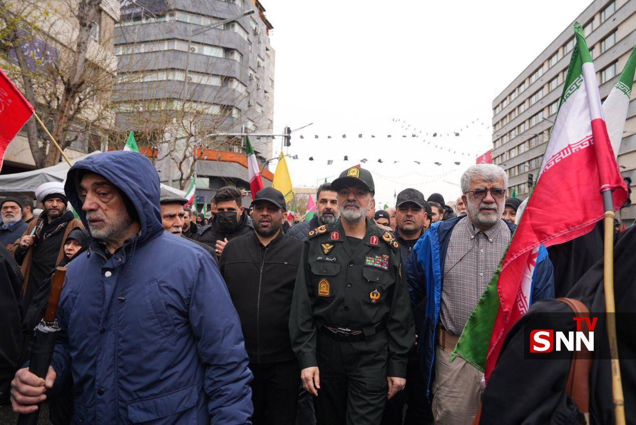 حضور حماسی مردم در تاریخی‌ترین روز جهانی قدس+فیلم