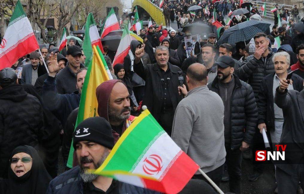 حضور حماسی مردم در تاریخی‌ترین روز جهانی قدس+فیلم