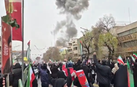 حمله به راهپیمایی روز قدس تهران و واکنش مردم