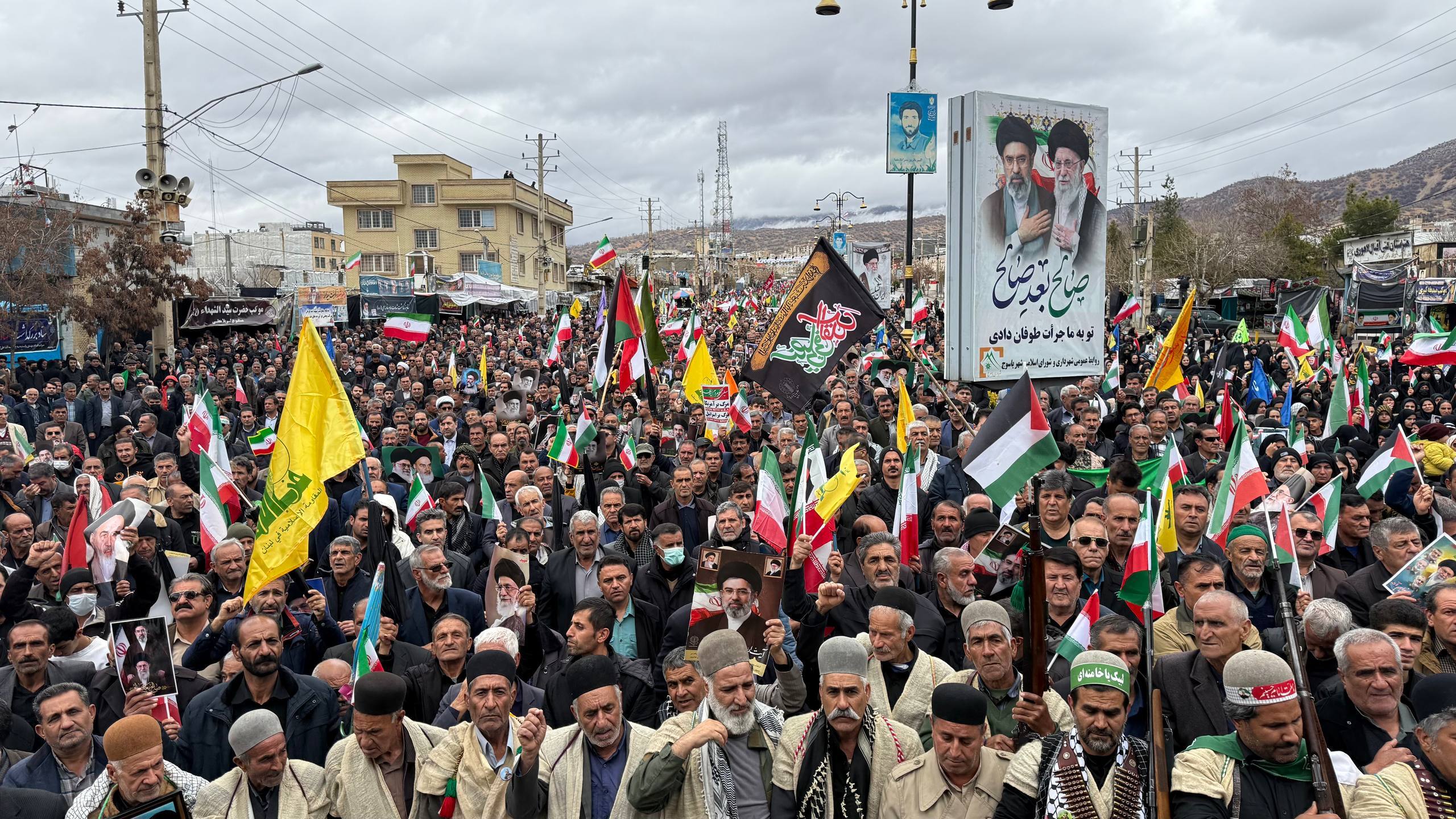 گزارش تصویری از حضور پرشور مردم یاسوج در راهپیمایی روز جهانی قدس
