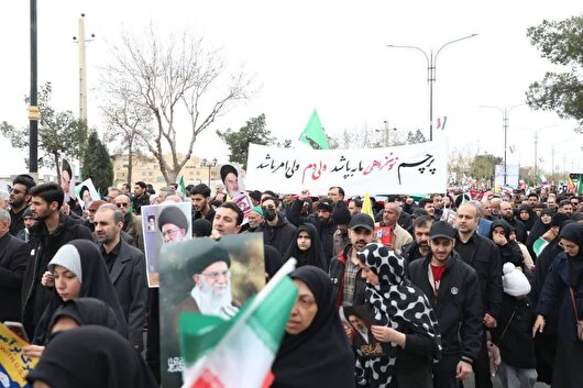 حضور گسترده مردم سمنان در راهپیمایی روز قدس+ فیلم