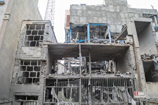 حمله آمریکایی - اسرائیلی به منطقه مسکونی در هفت چنار تهران