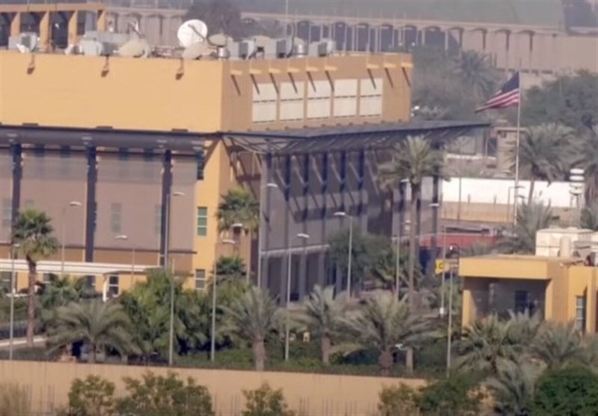 باند اختصاصی سفارت آمریکا در بغداد هدف قرار گرفت