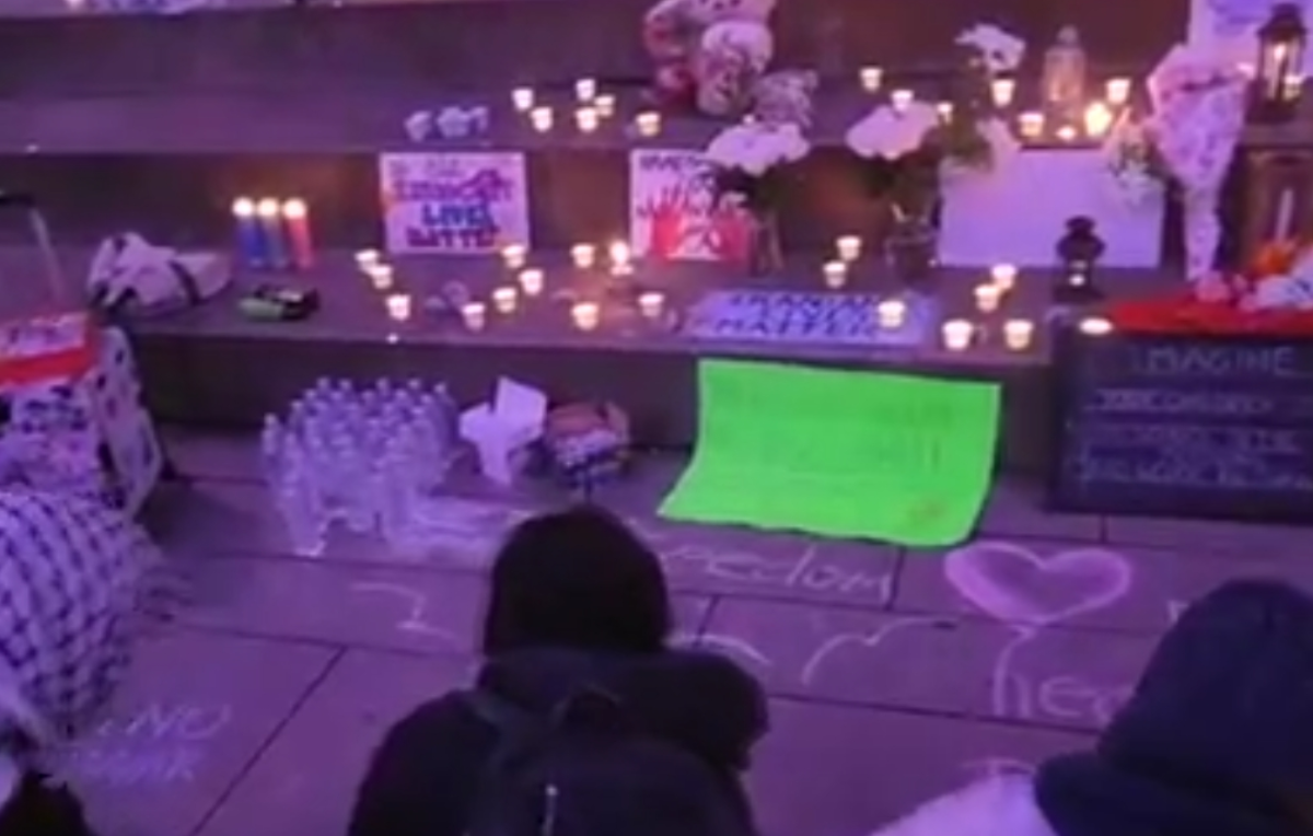 مراسم یادبود فرشتگان میناب در شهر ونکوور