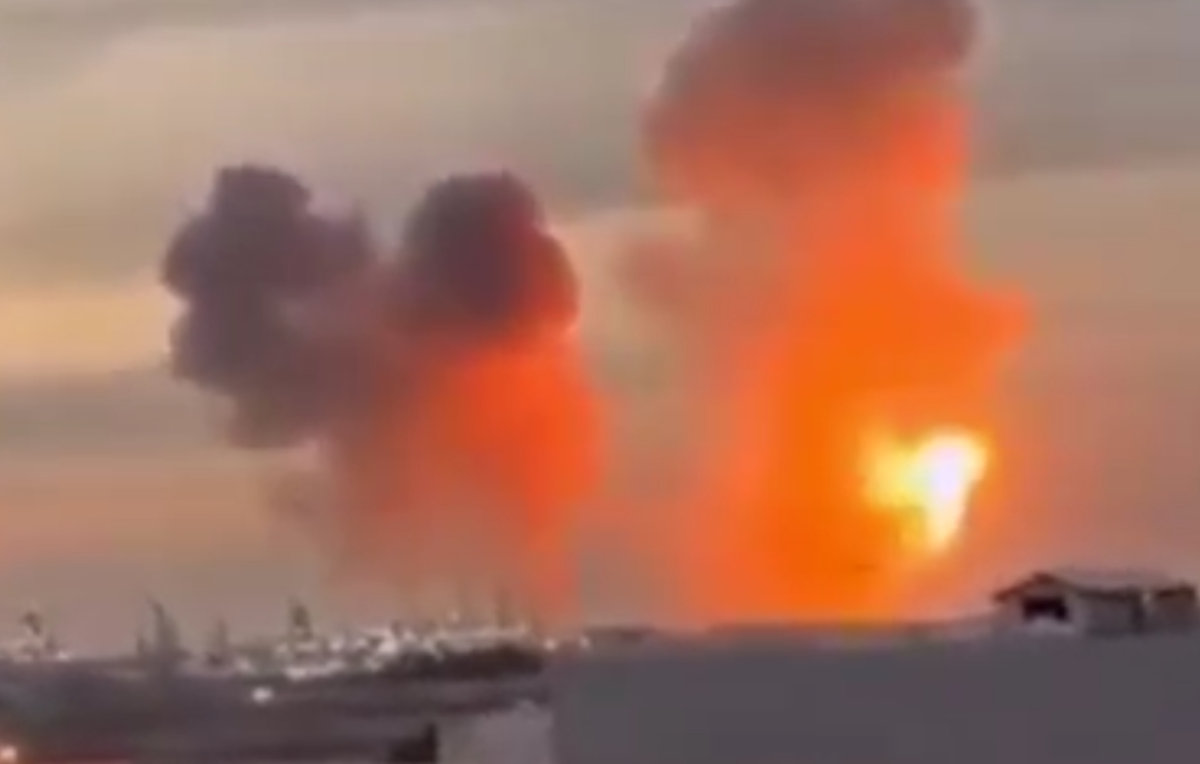 لحظه هدف قراردادن مواضع آمریکایی&zwnj;ها در امارات