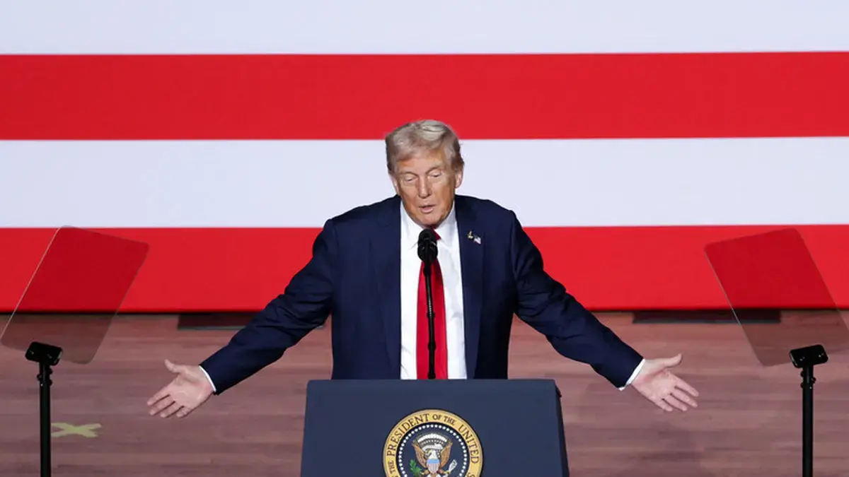 وقتی نمی‌دانی چطور مهملات ببافی؛ ترامپ: تجمعات خیابانی ایرانیان با هوش مصنوعی ساخته شده است! + فیلم