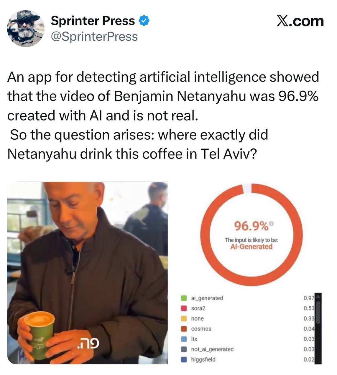 فیلم جدید نتانیاهو هم جعلی است/ ابهام درباره سرنوشت او بیشتر شد! + فیلم