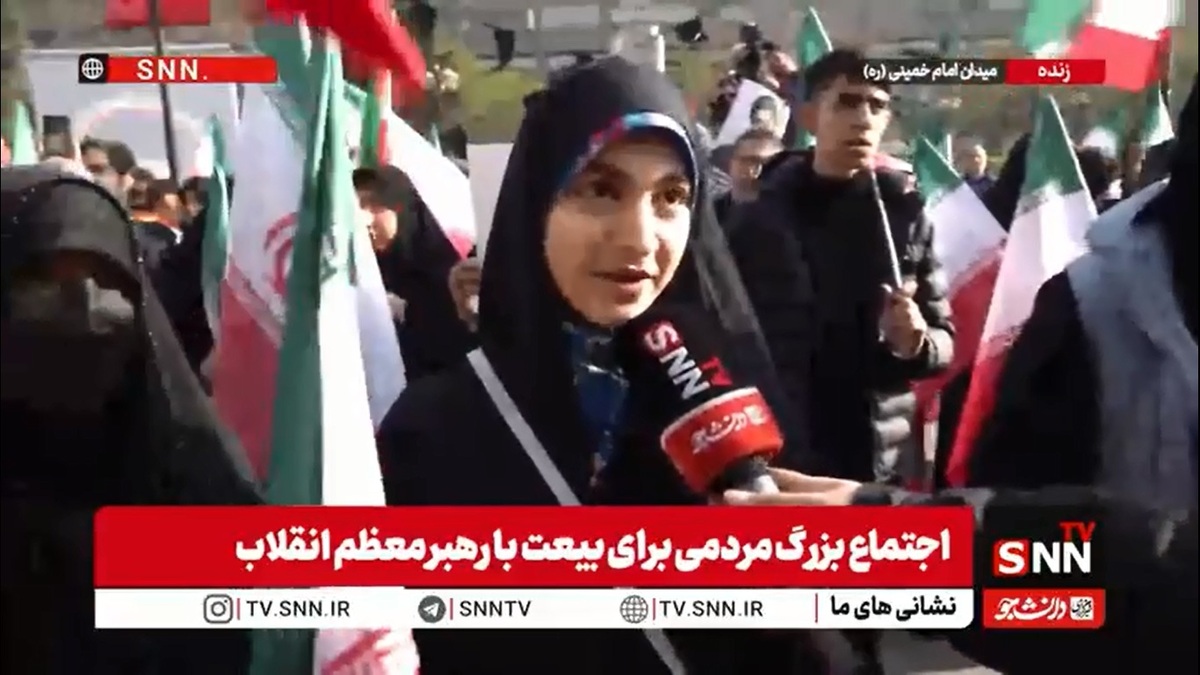 به عنوان یک دهه نودی می&zwnj;گویم که تا آخرین قطره خونم پای رهبر انقلاب هستم