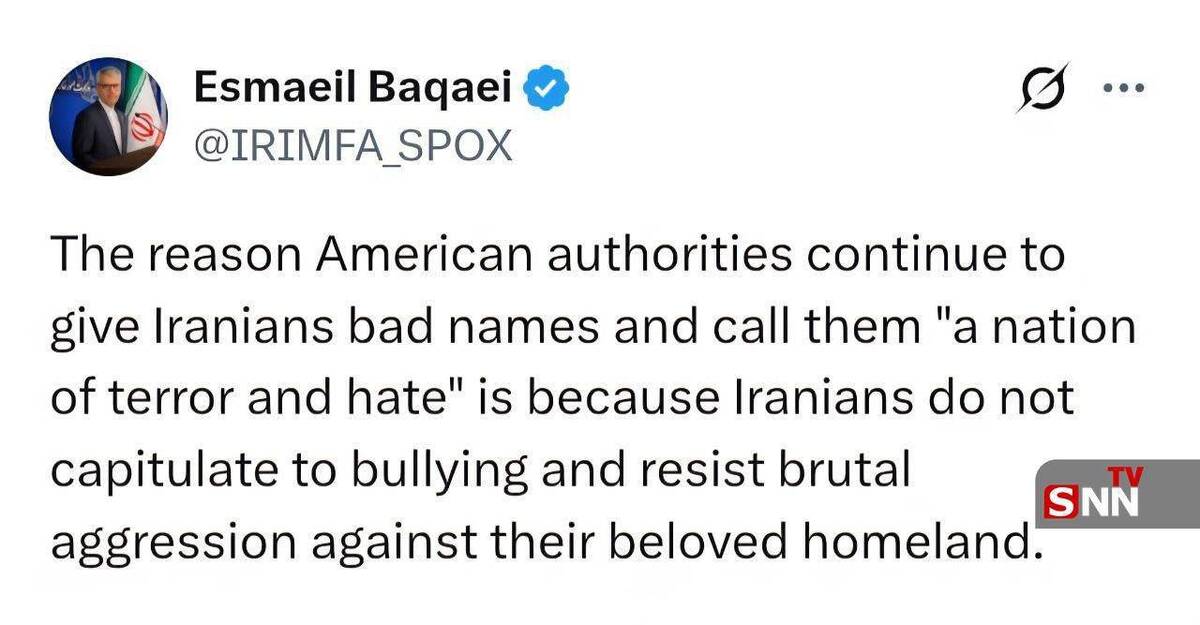 اسماعیل بقائی:ایرانیان در برابر قلدری سر خم نمی&zwnj;کنند