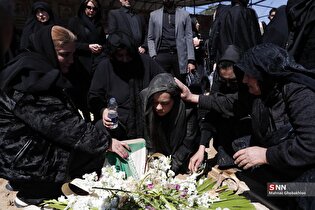 تشییع شهدای حملات آمریکایی - صهیونستی در بهشت زهرا (س) - ۲۶ اسفند