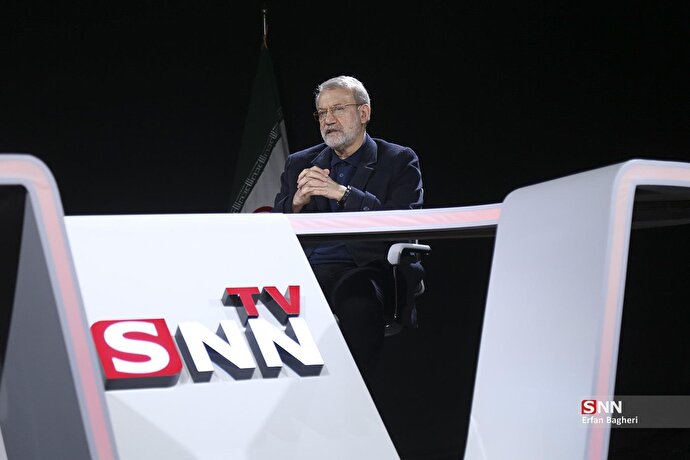 حضور شهید علی لاریجانی در خبرگزاری دانشجو (۱۳ بهمن ۱۴۰۳)