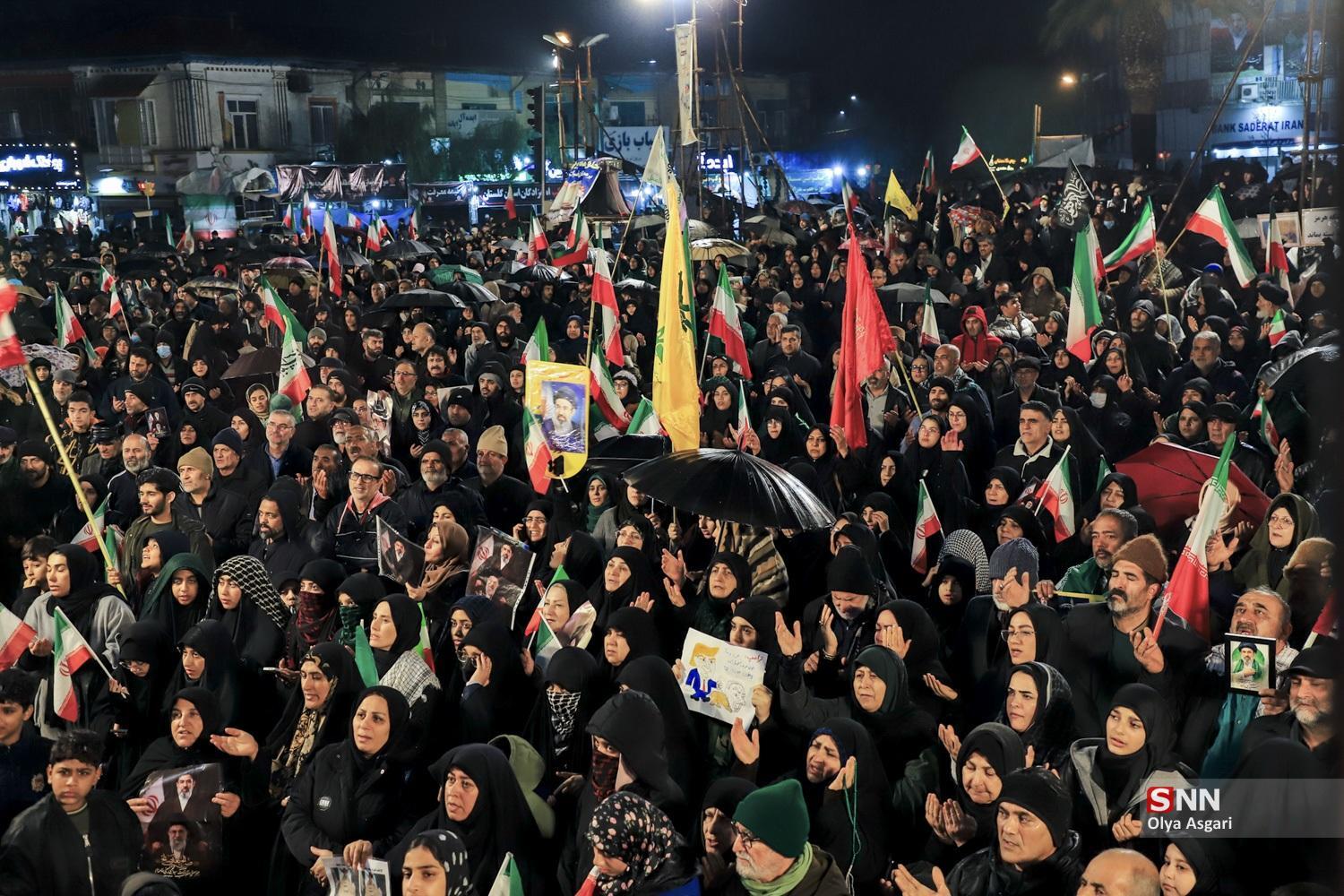 گرگانی&zwnj;ها با حضور طوفانی زیرباران توطئه&zwnj;ها را خنثی کردند+فیلم