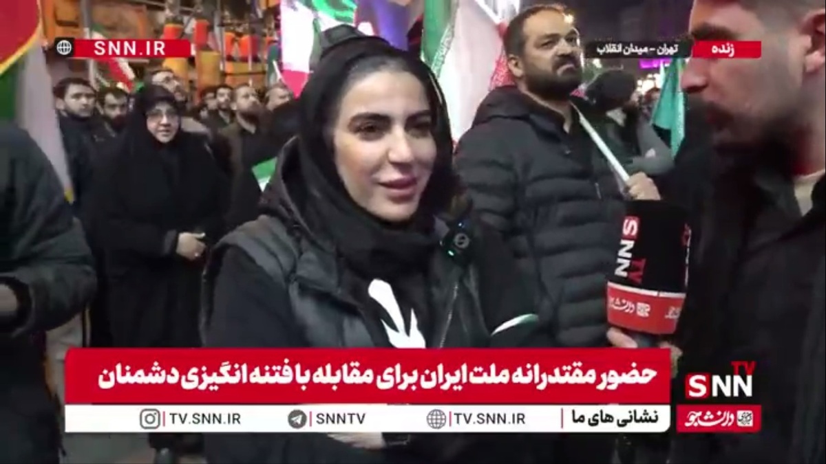 صدای پدافند آمد نمی&zwnj;ترسید؟ / شهروند تهرانی: نه! پشتمان به رهبرمان گرم است