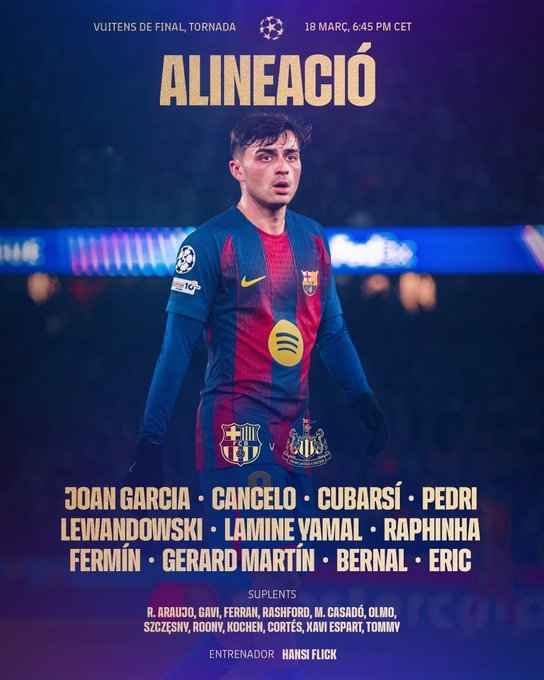 خلاصه بازی بارسلونا ۷ _ ۲ نیوکاسل / صعود آبی اناری&zwnj;ها با جشنواره گل