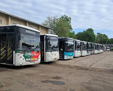 خدمات‌رسانی ناوگان اتوبوسرانی تهران در مراسم نماز عید فطر