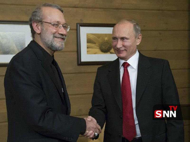 پیام پوتین در پی شهادت لاریجانی