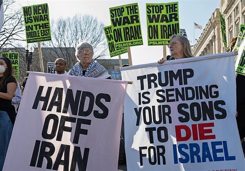 نظرسنجی در آمریکا: حمله به ایران در راستای منافع اسرائیل است نه آمریکا