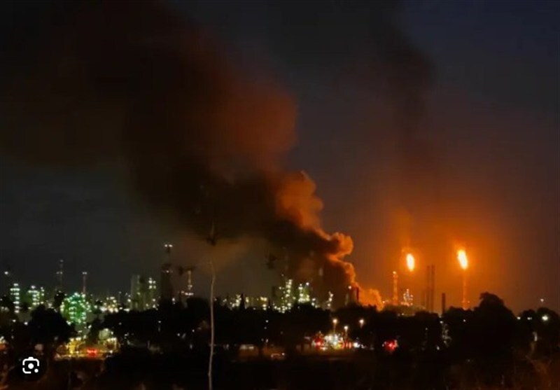 اذعان صهیونیستها به وارد شدن خسارت به زیرساختهای پالایشگاه «بازان»