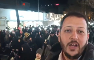 راهپیمایی باشکوه بجنوردی‌ها تنها ساعتی پس از سال تحویل