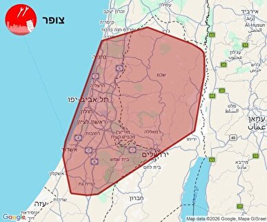ستاره باران آسمان سرزمین‌های اشغالی توسط موشک‌های ایرانی + فیلم