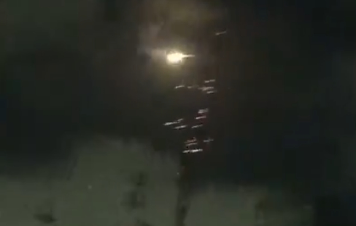 خوشحالی مردم کرانه باختری از پس از حرکت موشک‌های ایرانی به سمت اراضی اشغالی