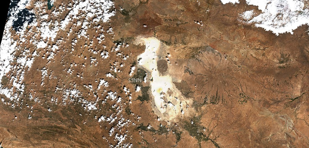 جدیدترین تصاویر از دریاچه ارومیه/بارش برف و باران کمک کننده بود + عکس و فیلم جدیدترین تصاویر از دریاچه ارومیه/بارش برف و باران کمک کننده بود + عکس و فیلم