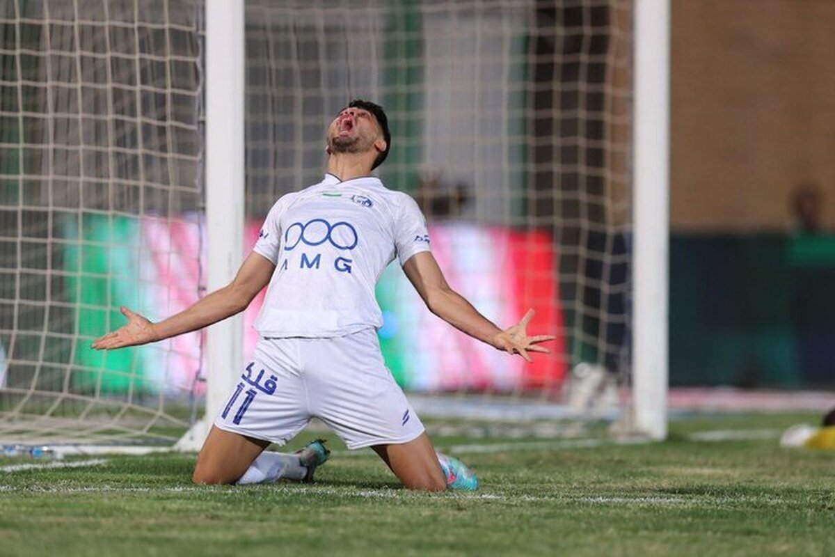 فیلم گل دوم استقلال به مس رفسنجان توسط سعید سحرخیزان