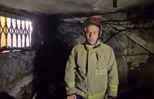 آتش سوزی انبار لوازم خانگی در میدان فردوسی