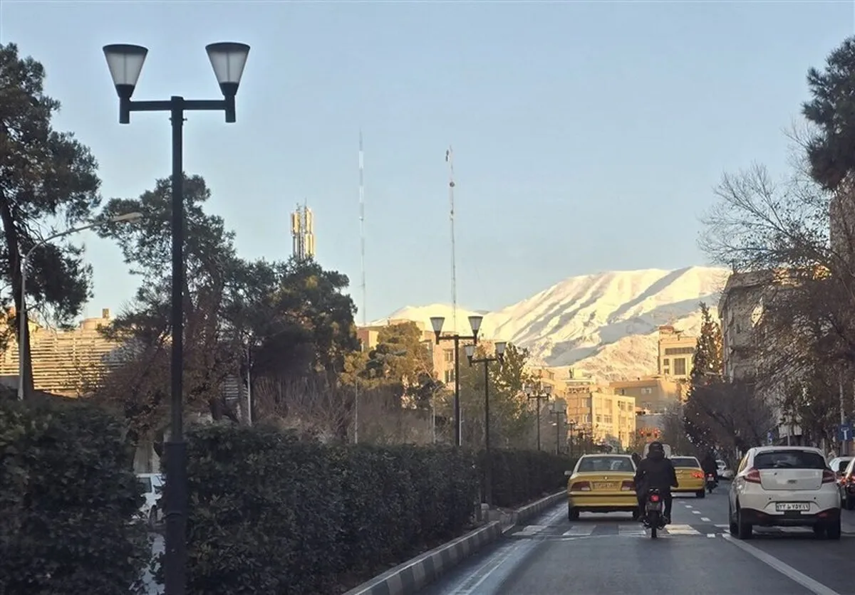 هوای تهران نارنجی و آلوده برای گروههای حساس ۲