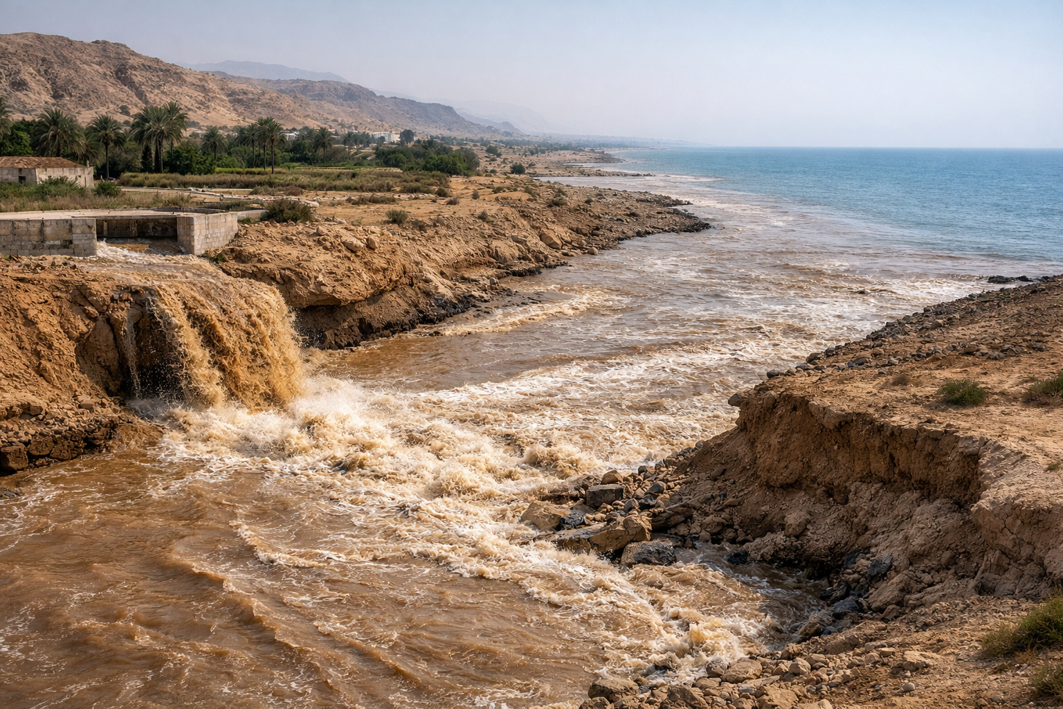 هدررفت ۵۰ درصدی بارش&zwnj;ها در بوشهر / سالانه سه میلیارد مترمکعب آب باران وارد دریا می&zwnj;شود