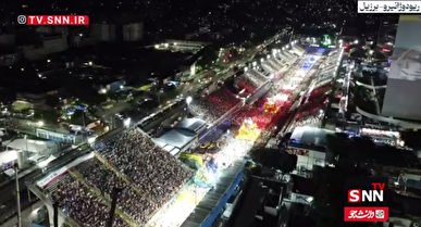 کمپین «همه ما ایران هستیم» در برزیل؛ پرچم ۱۰۰ متری ایران در ریو و سائوپائولو به اهتزاز درآمد + فیلم