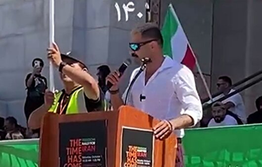 لیدر سلطنت طلب و ززآ همسرش را به مرگ تهدید کرد!