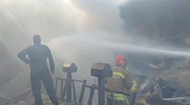 سقوط یک فروند بالگرد در درچه اصفهان+عکس