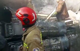 ۴ فوتی و یک مصدوم در سانحه سقوط بالگرد آموزشی در درچه اصفهان/ ۵ تیم امدادی هلال‌احمر در صحنه حضور دارند