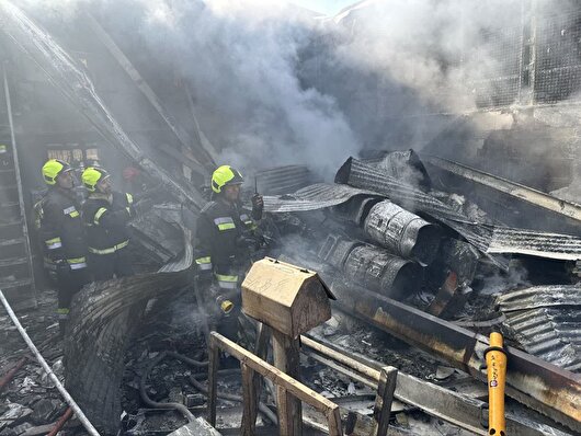 اسامی شهدای خلبان بالگرد حادثه دیده ارتش در درچه اصفهان اعلام شد/ شهادت ۲ غرفه دار در میدان میوه و تره‌بار خمینی شهر