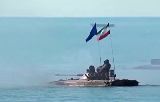 قدرت نمایی یگان‌های نیروی زمینی سپاه