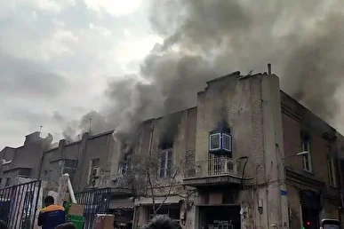 «گراند هتل» سوخت/ پاسخ میراث فرهنگی به ادعاها و پرسش‌ها