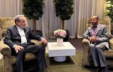 دیدار وزرای خارجه جمهوری اسلامی ایران و سلطنت عمان