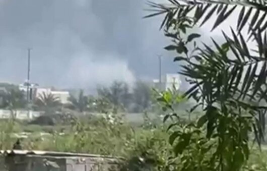 اولین تصاویر دریافتی از مناطق مورد حمله قرار گرفته در موج اول حملات موشکی جمهوری اسلامی ایران علیه اراضی اشغالی