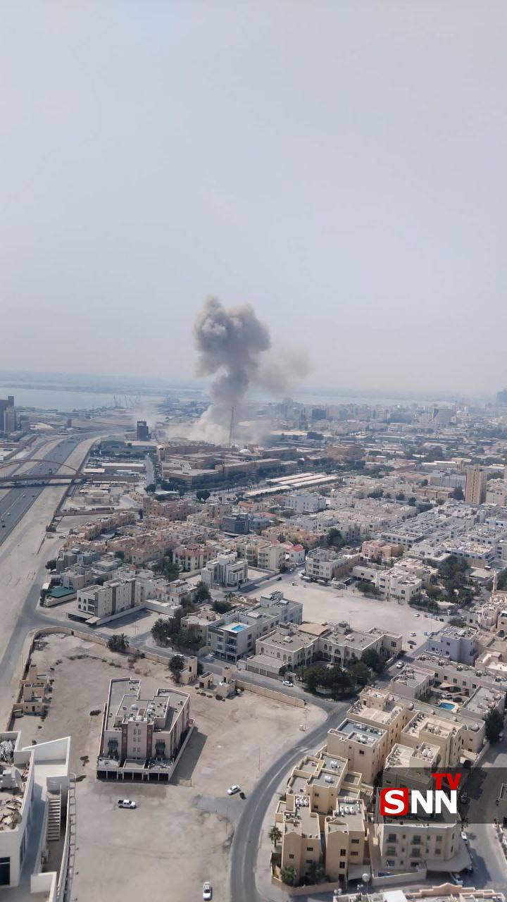 پایگاه‌های آمریکایی هدف موشک‌ها و پهپادهای ایران قرار گرفت + عکس و فیلم