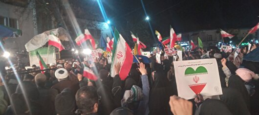 تجمع گسترده مردم گرگان در محکومیت حملات رژیم صهیونیستی و آمریکا +فیلم