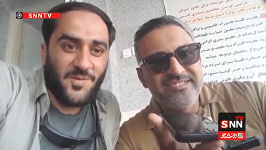 قهرمانان بندر شهید رجایی، پس از نبرد با آتش، به عشق دخترانشان سلام گفتند + فیلم